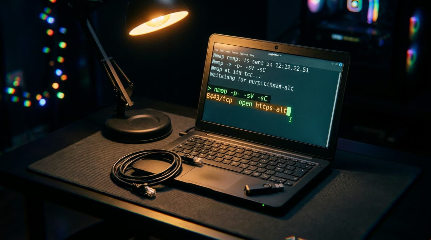 Nmap для начинающих: от скана до флага в CTF