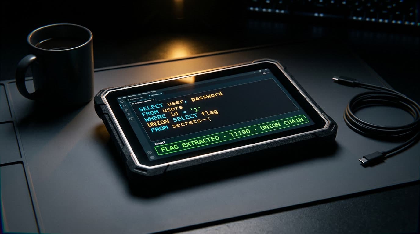 SQL-инъекция CTF: от error-based пейлоада до извлечения флага через UNION и blind-технику