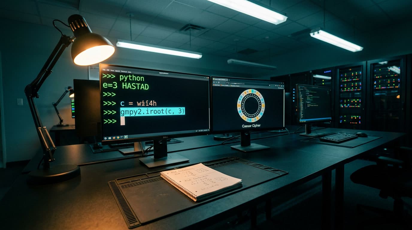 Крипто CTF для начинающих: от Цезаря до RSA