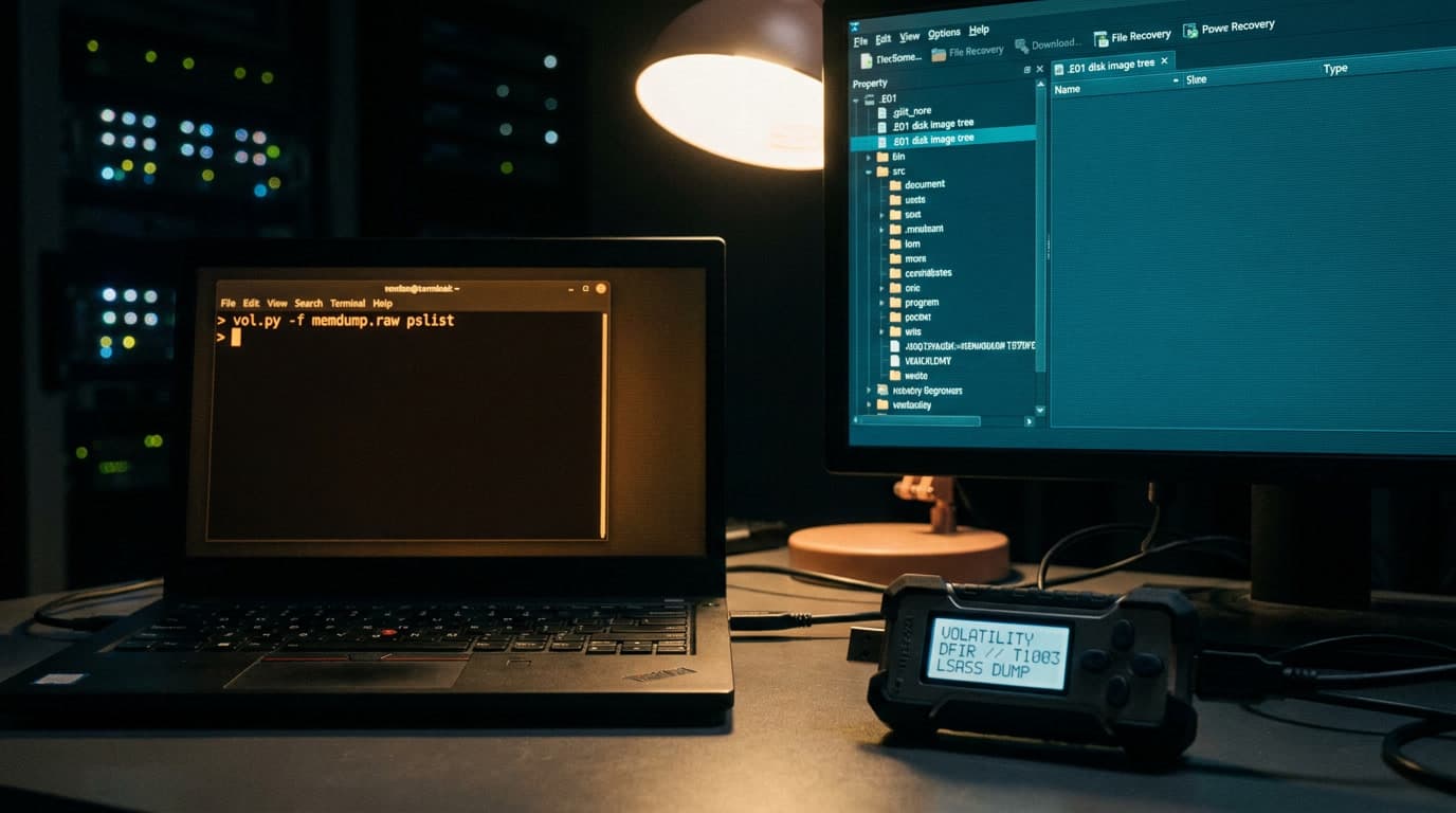 Форензика CTF для начинающих: анализ дампов памяти с Volatility и восстановление файлов из образов дисков