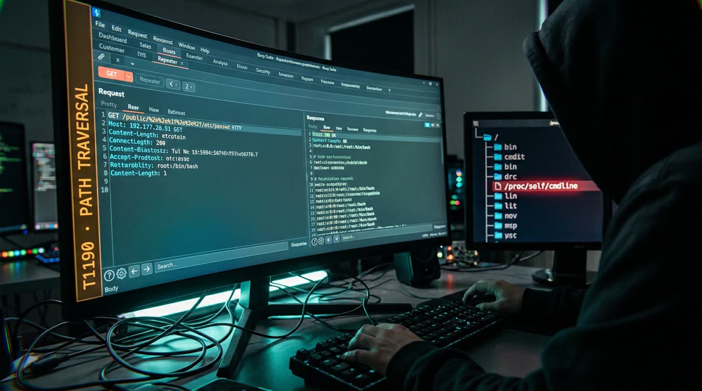 Path Traversal в CTF: от ../../../etc/passwd до обхода фильтров с curl и Burp Suite