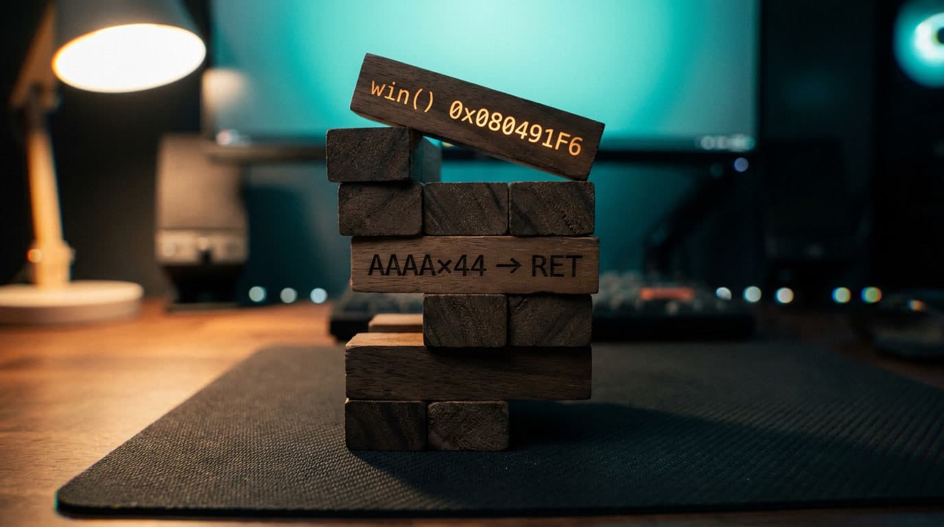 Buffer Overflow для новичков: разбираем первое переполнение стека в CTF-задаче по pwn