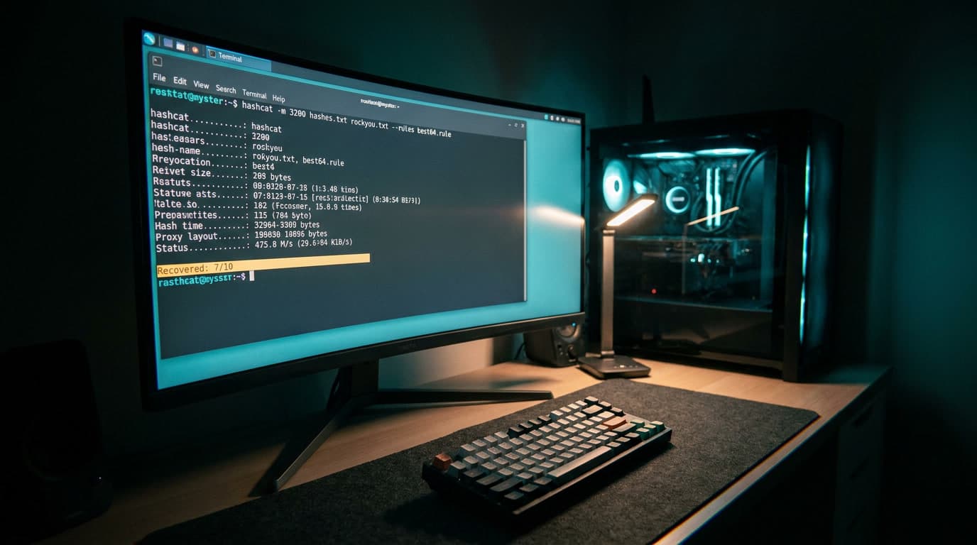 Hashcat: взлом хешей на CTF — от определения типа до подбора пароля