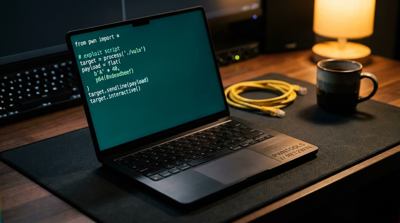 Pwntools для начинающих: пишем первый эксплойт от подключения до флага