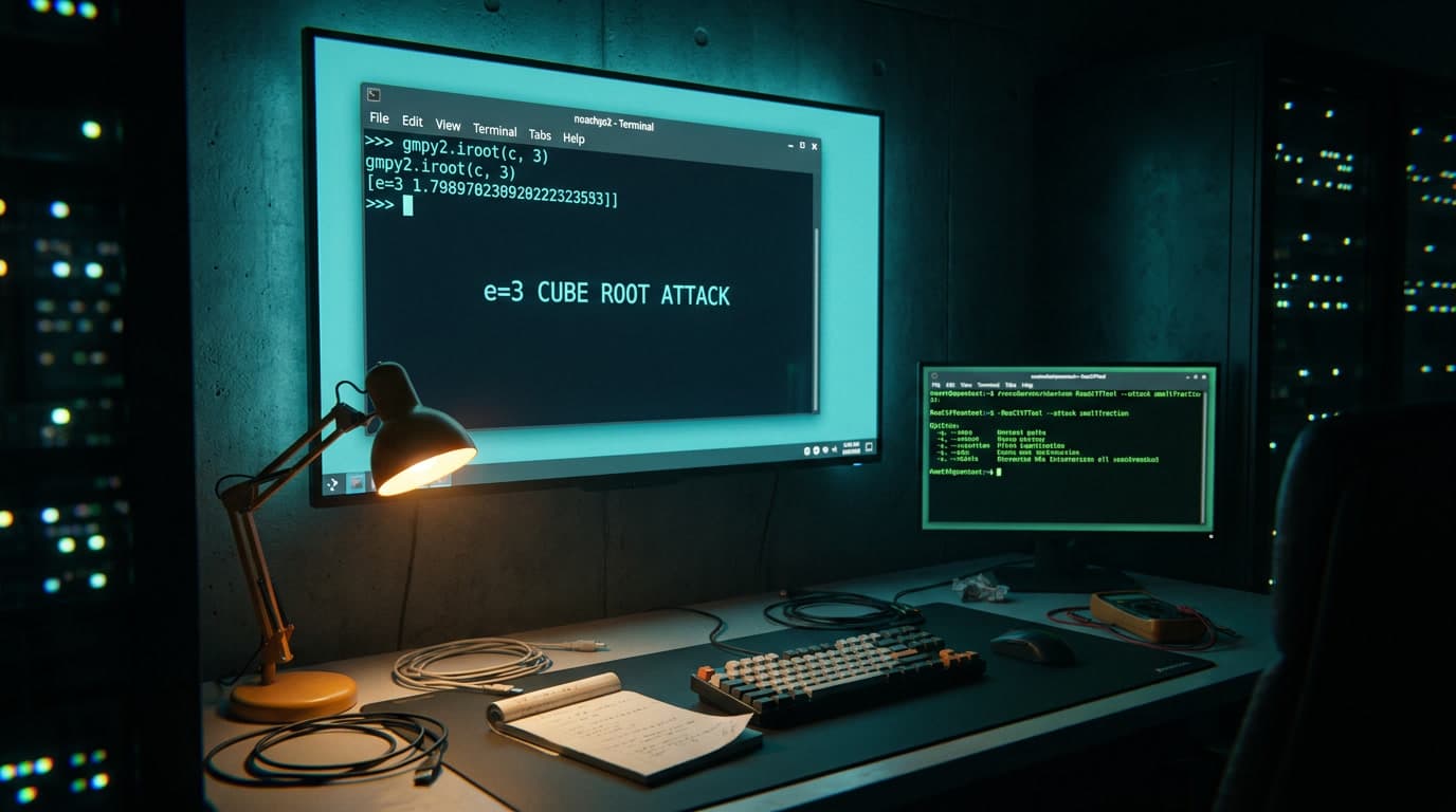 RSA CTF атаки на слабый ключ: от модуля до флага с RsaCtfTool и SageMath