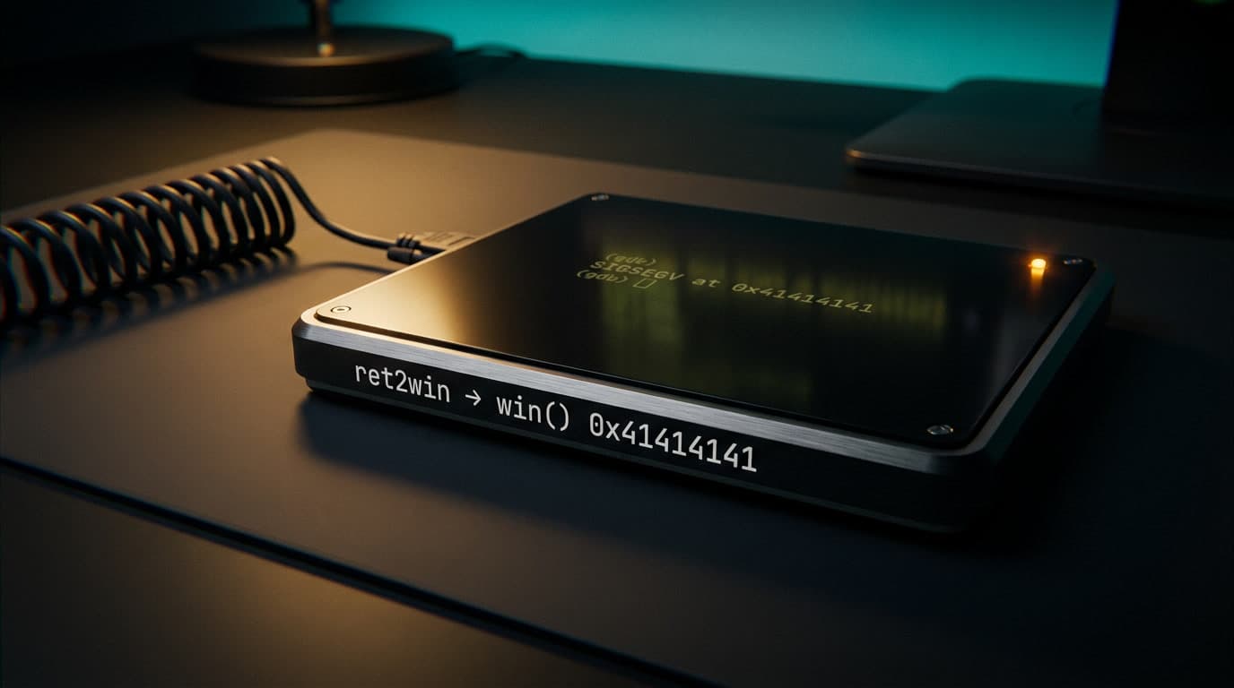 Разбор pwn-таска buffer overflow с нуля