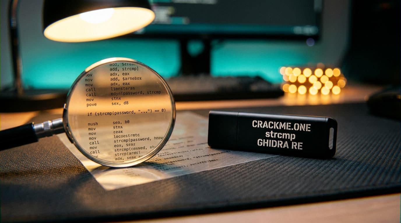 Reverse engineering с нуля: crackme в Ghidra
